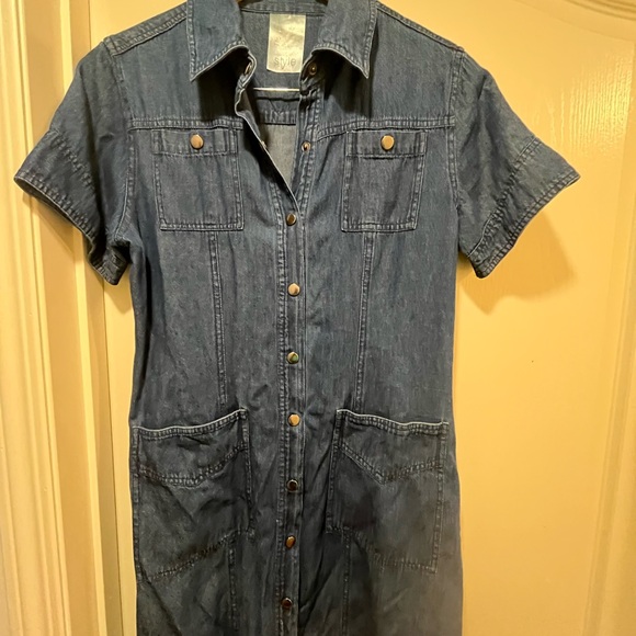 Style denim dress light summery - Picture 5 of 6